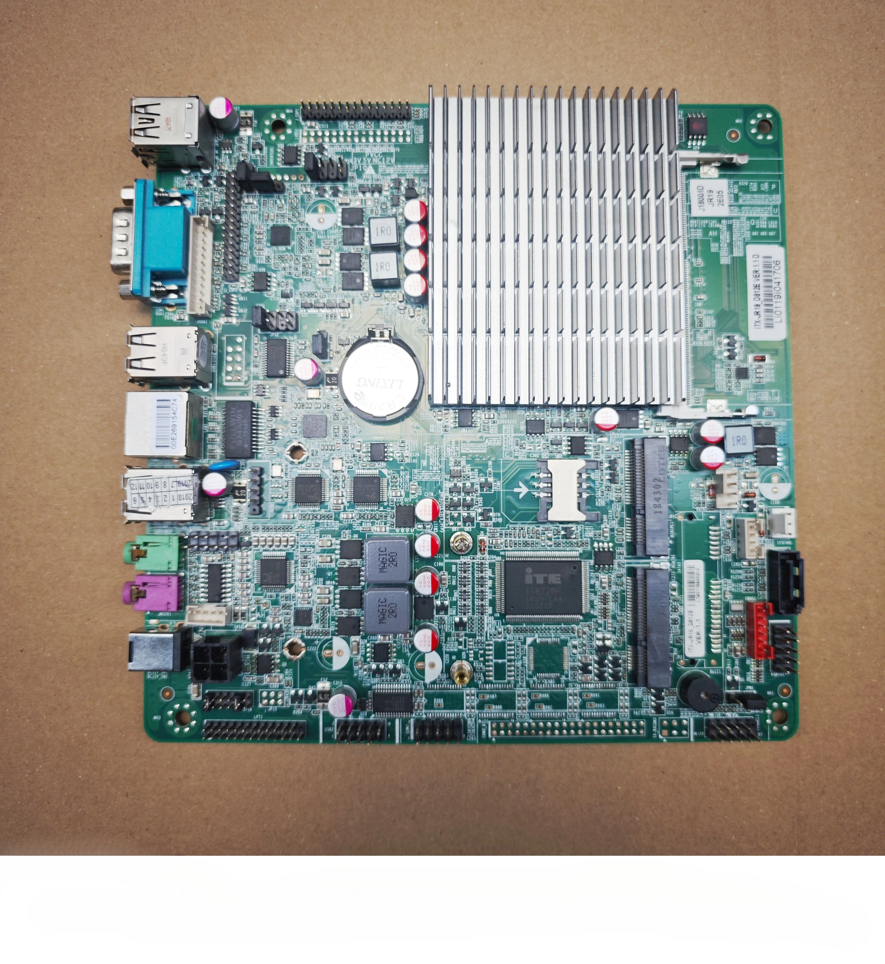 For Research Area Industrial Control ITX-JR19_D812E ITX-W19_D812E Main Board Dual EDP Cash Register Main Board