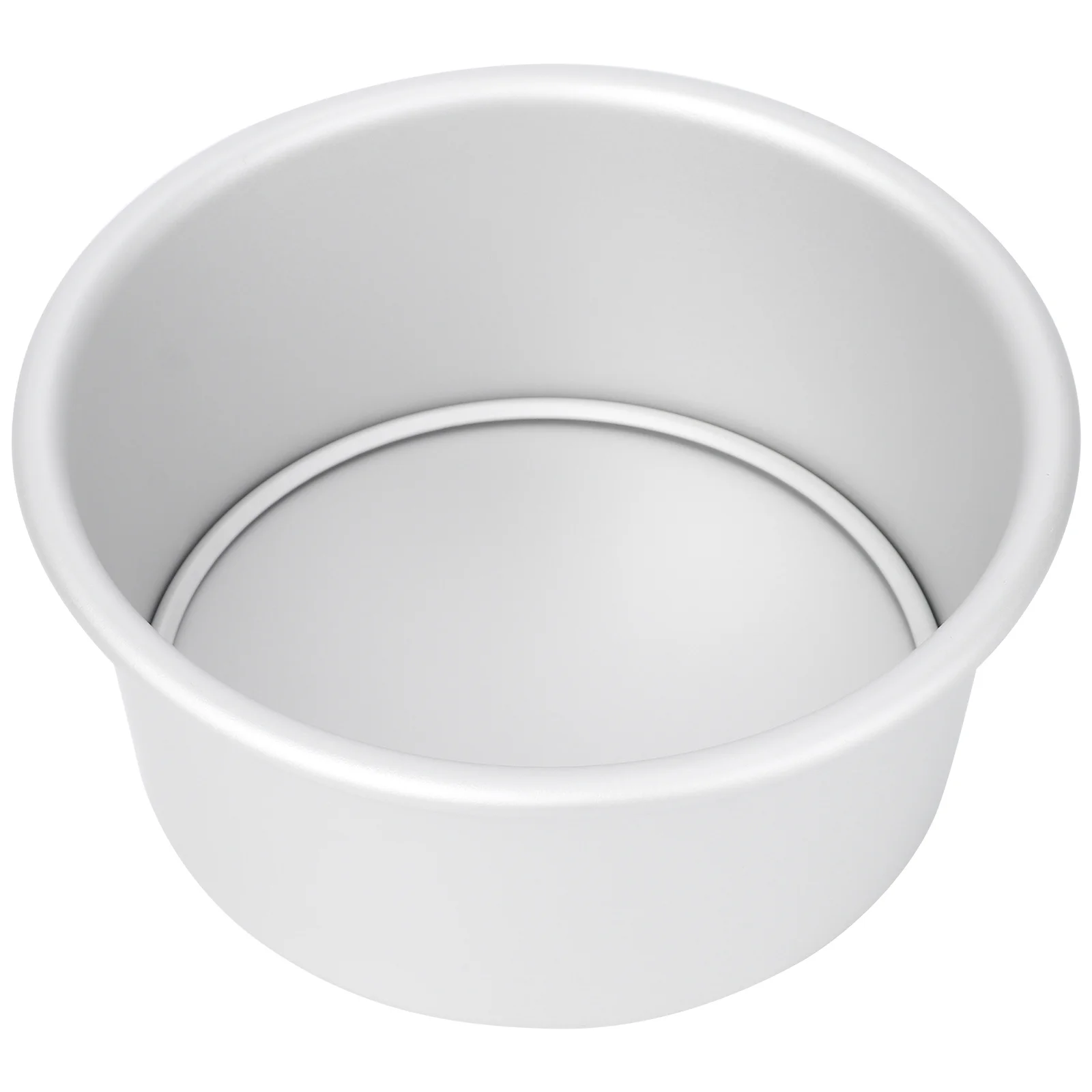 

6 Inch Round Cake Baking Pan Removable Bottom Anodized Aluminum Food Grade Non Stick Mold Layer Wedding Cheesecake