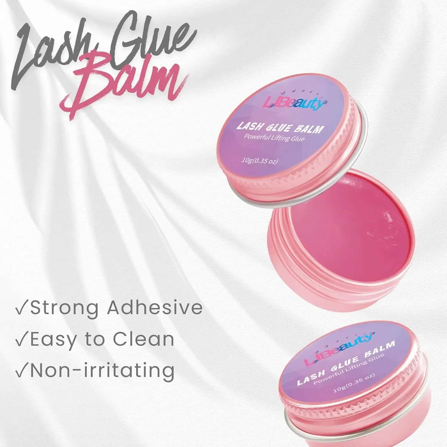 Libeauty 10g Lami Lash Lift Glue Balm Soild Glue Super Stickey Silicone Lash Lift Pads C Curl Adhesive Lash Lift Makeup Tools