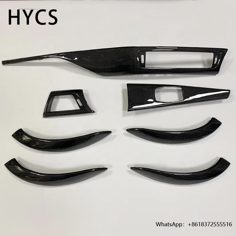 

Customized for F30 325i 318i 330I 340I GT Real Carbon Fiber Interior Parts