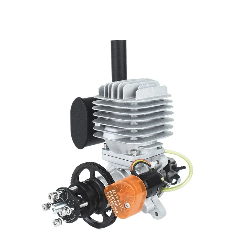 

Model aircraft engine electric start two-stroke rear fixed-wing engine