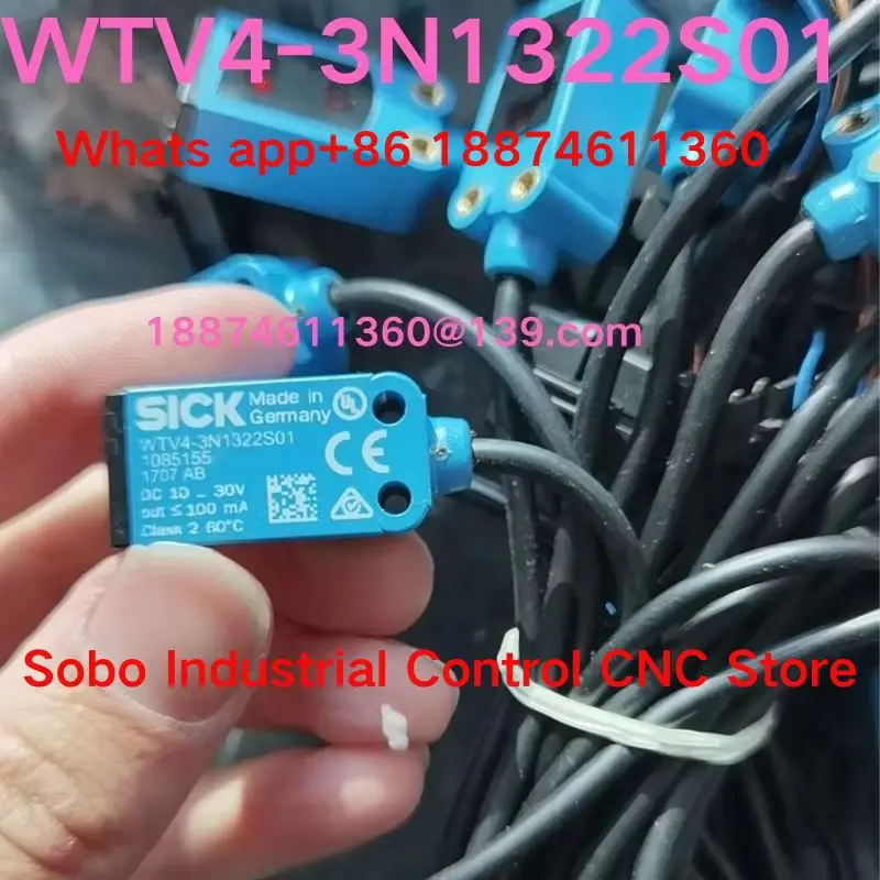 Second-hand tested OK SICK   Sensor WTV4-3N1322S01