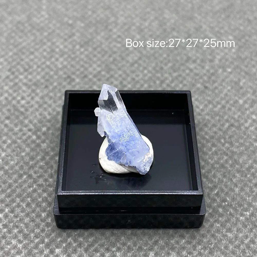 100% Natural Brazilian dumortierite Crystal Healing Crystal (can be used as a pendant)can be used as a pendant) box size:25mm