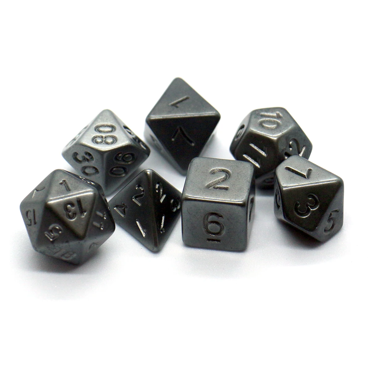 

7pcs Set Retro Style style Board Game Dice Set TRPG Dice 7PCS Polygonal Table Game Dice RPG Dice Games