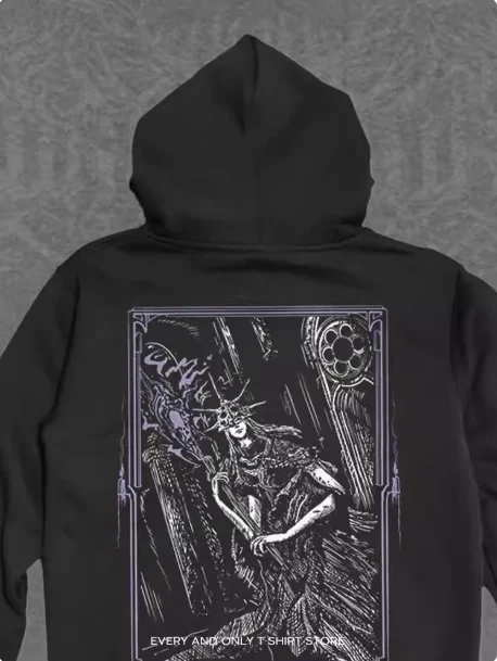 سترة LORNA SHORE's SlamDeathcore Hollow Knight بسحاب وغطاء للرأس، بلوزة مريحة للرجال والنساء والكبار والأطفال
