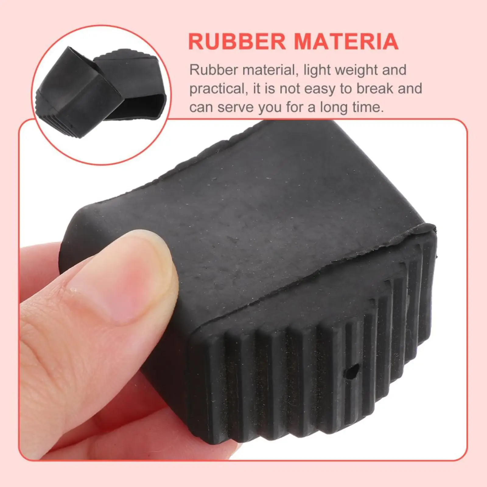 4x Ladder Feet Covers A Shape Ladder Accessoires for Home Workers Foot Boots