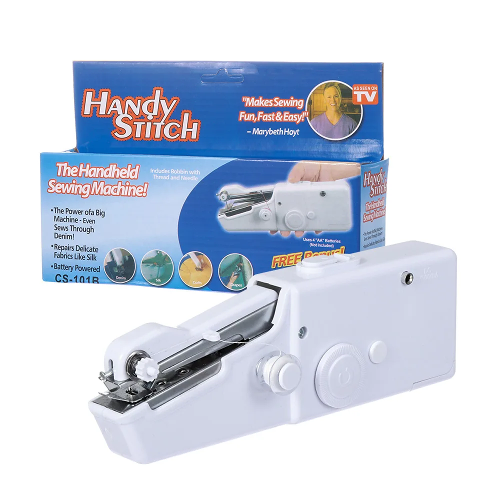 

Запираемая строчка, инструмент «сделай сам», набор для шитья мелочей, электрическая портновская строчка, мини-портативная ручная швейная машина