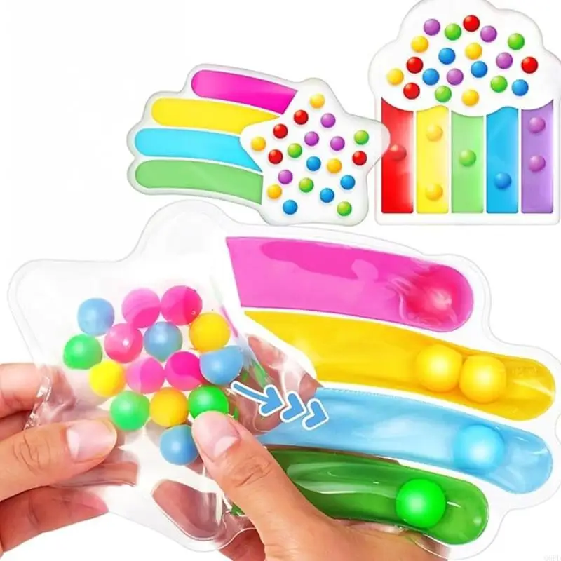 Toddler Sensory Squeeze Toy ด้วยการจดจำสีและการจัดการอารมณ์ความปลอดภัยการก่อสร้าง PVC ที่ปลอดภัยสำหรับทักษะยนต์ชั้นดี