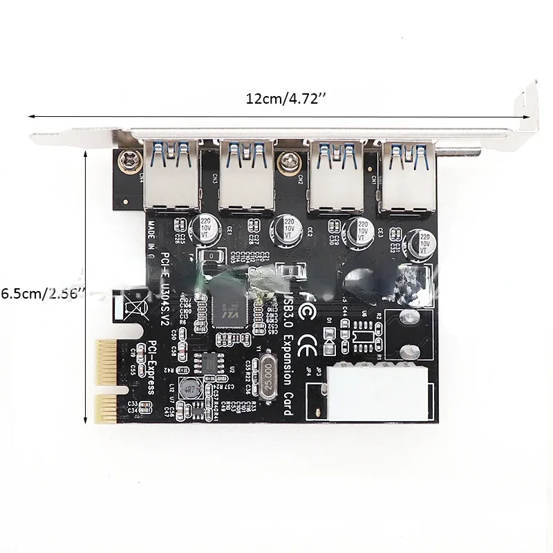 PCI Express PCIe 확장 카드, 4 포트 USB 3.0, PCIe USB 3.0 허브 어댑터, 4 포트 USB3.0 컨트롤러, USB 3 0 PCI E PCIe Express 1x