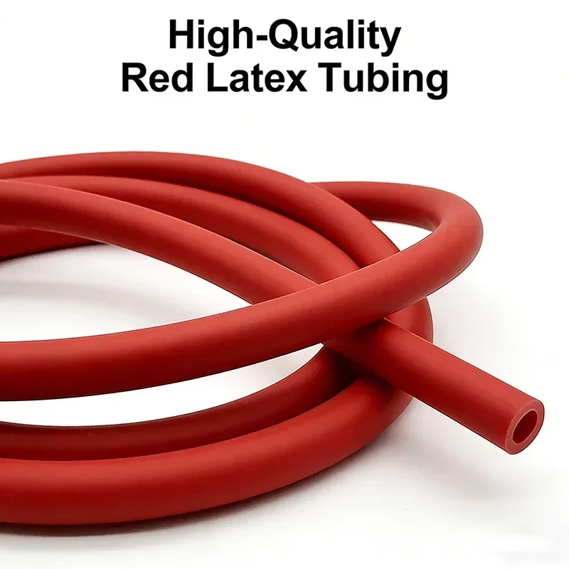 Stretchable Natural Latex Tube High Toughness Elastic Rubber Pipe Cold Resistant For Slingshot Making Binding DIY Accessories