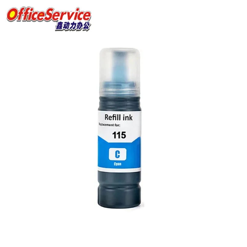 115 T115 Refill Dey ink compatible for Epson EcoTank L8160 L8180 printer