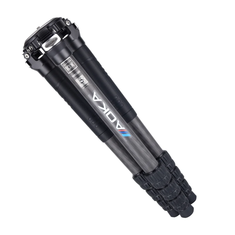 حامل ثلاثي القوائم كبير احترافي عالي التحمل 40 كجم محمول من ألياف الكربون المحدبة النظامية لمشاهدة الطيور