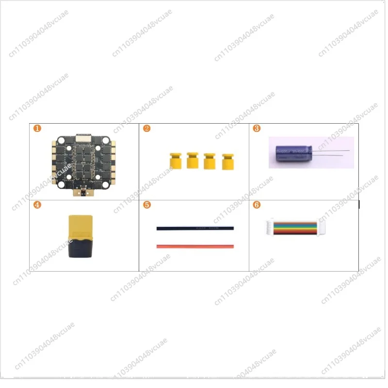 YFESC32-bit 110A Four-in-one ESC 3-8S Suitable for 15-inch Crossing Machine ESC Crossing Machine