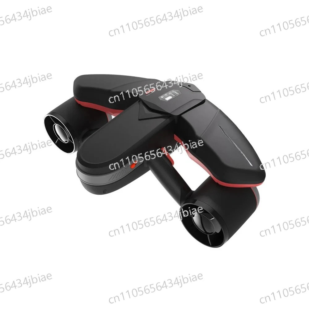 

Подводный скутер на 75 минут работы, скорость 4.47 миль/ч, два двигателя, оборудование для дайвинга на глубину до 40 м, подводный пропеллер для снорклинга и подводного плавания.