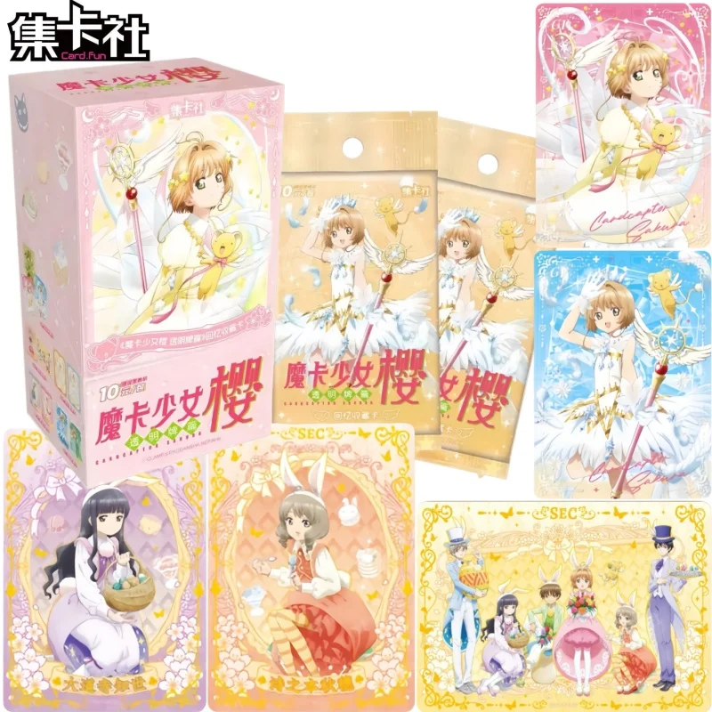 

Коллекционная карточка Card.Fun «Сакура» (прозрачная версия), оригинальная упаковка, аниме-аксессуар, подарок