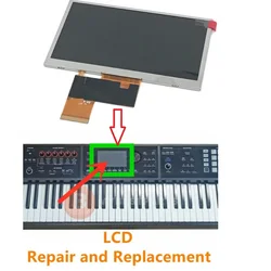 5 inch LCD Display Matrix For Roland FA-06 FA-07 FA-08 FA06 FA07 FA08 Screen Repair