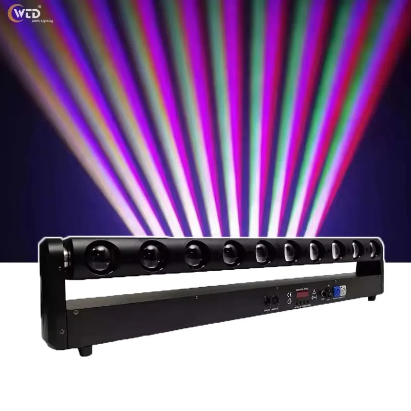 

AOPU 10x30W RGBW 4In1 Beam Lights LED Wash Moving Head Light for Stage Bar Club Party