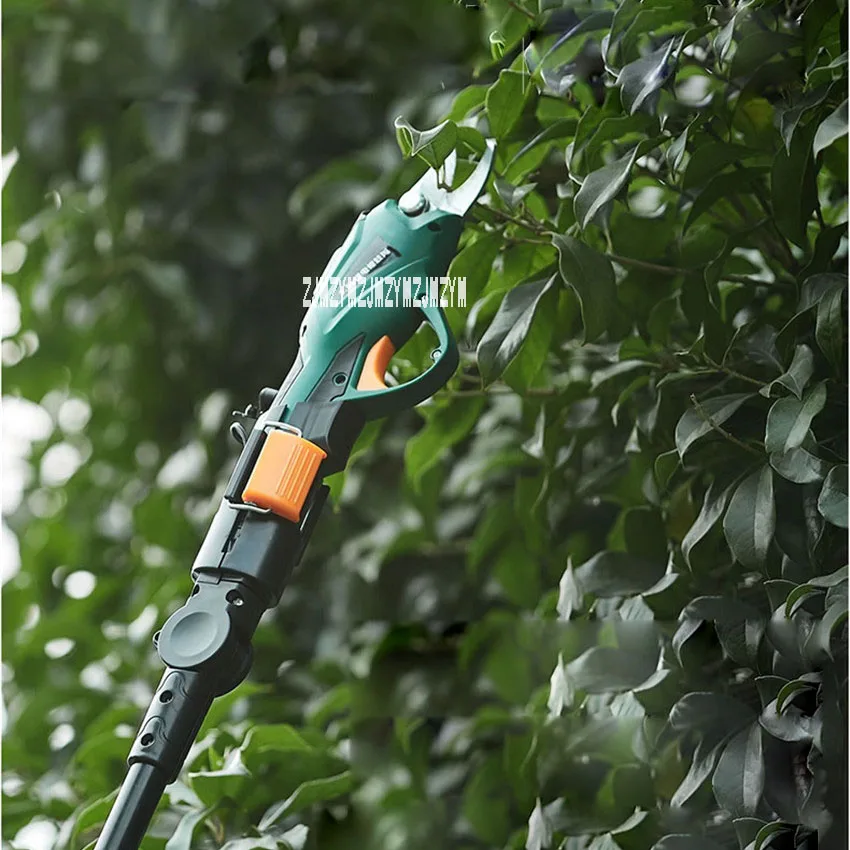 New DC3.6V 1.3Ah Lithium Electric Multi-purpose Pruning Shears ET1505 Gardening Fruit Tree Pruning Shears ( With Extension Bar)