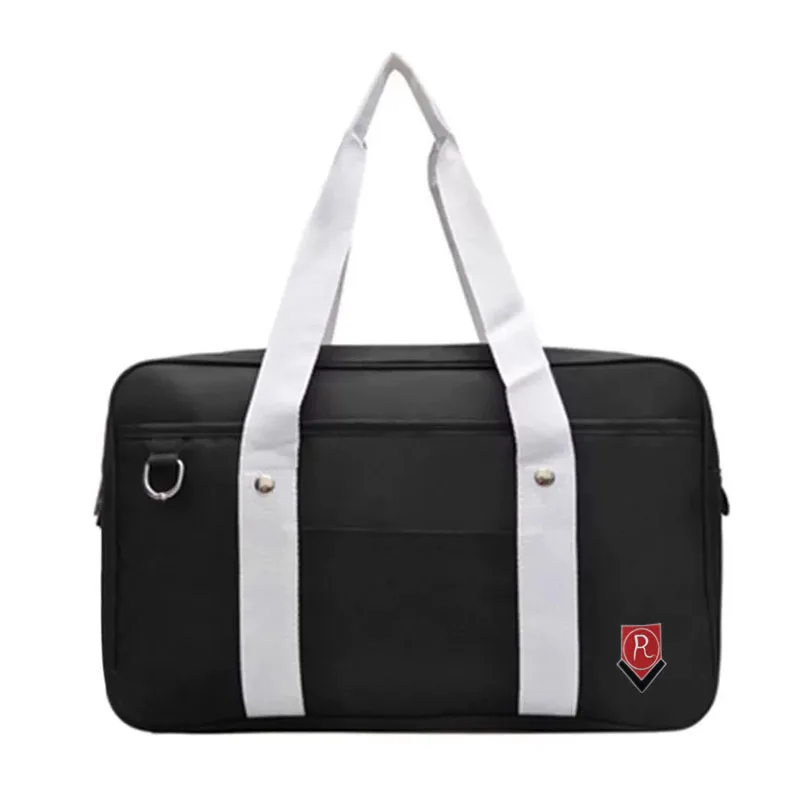 

Anime Tokisaki Kurumi High School Cospaly Student JK Uniform Shoulder Bag Travel Black Handbag Accessory