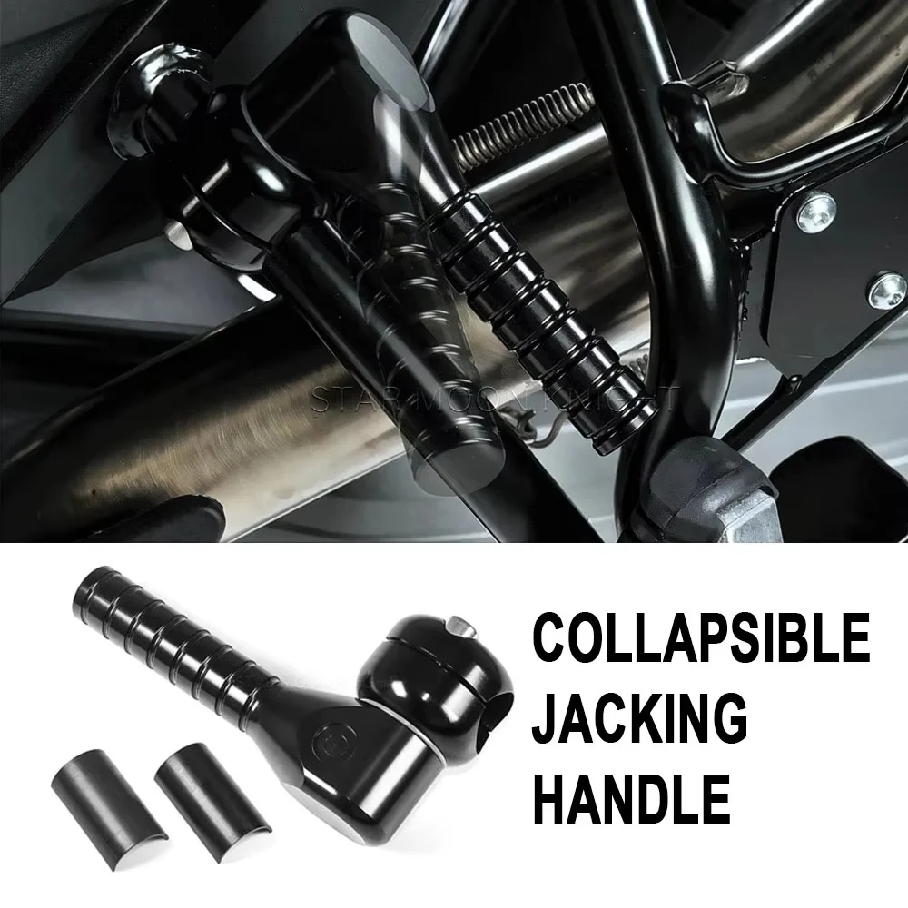 Motorcycle For BMW F700GS F800GS Adventure F650GS Accessories Lifting Handle Lifting Lever Assist Bar Collapsible jacking handle