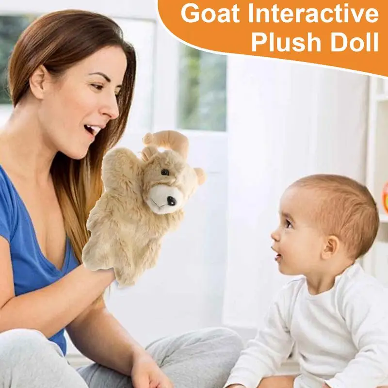 

Puppets For Kids Animal Hand Puppets Plush Toys Pretend Play Goat Plush Stuffed Animal Educational Toys Preschool Learning