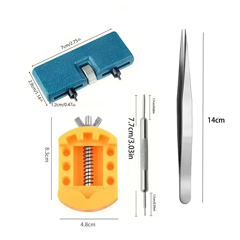 1-in-3 Reparaturwerkzeug-Set: Uhrengehäuseöffner, verstellbarer Gehäusebodenentferner, Uhrengehäuseöffner-Reparaturwerkzeug – Detail 7