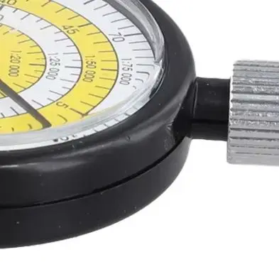 Multifunctional For Map Distance Meter Curve Measuring Instrument Aluminum Alloy Odometer For Road Mileage And Route Planning To