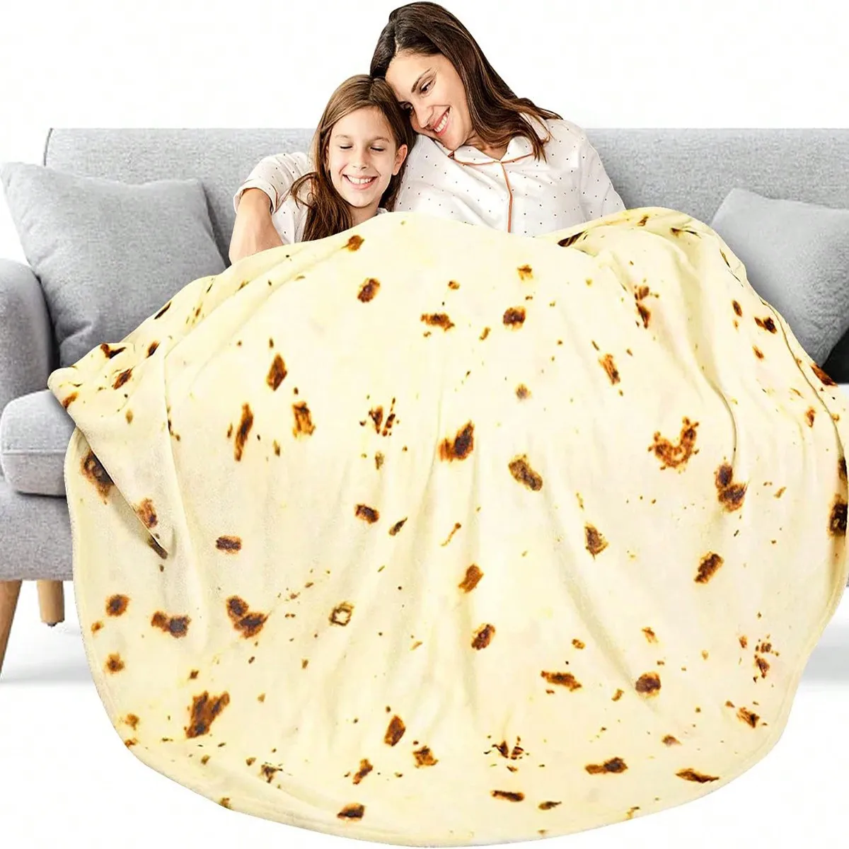 1 قطعة بطانية لف فطيرة البسكويت، بطانية ناعمة مناسبة لغرفة المعيشة والأريكة وغرفة النوم كهدية مزخرفة طوال العام #1