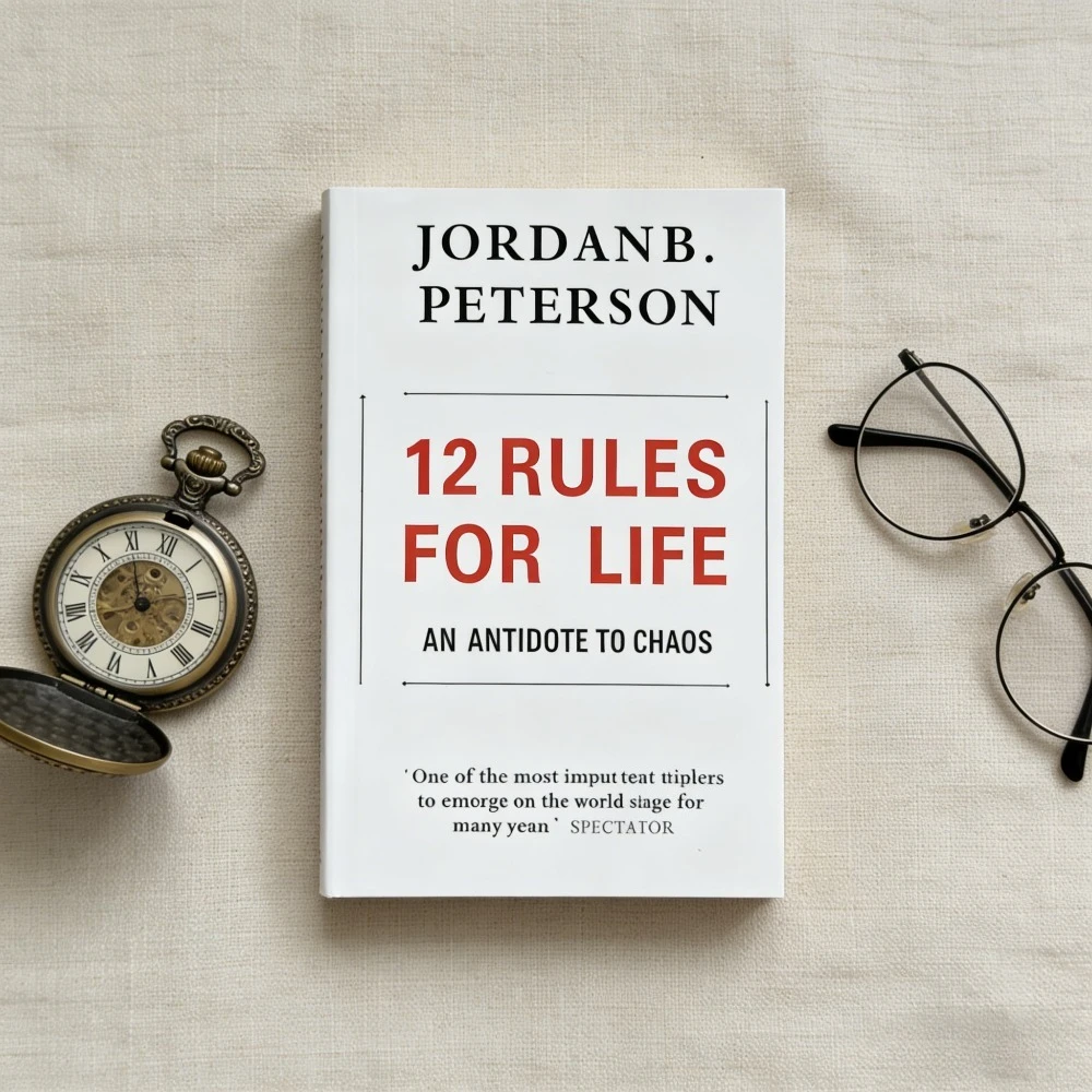 

12-приложения для жизни Jordan B. Peterson: An Antidote To Chaos – руководство по жизненному наборе для более чем показать заказ и направление на срок службы