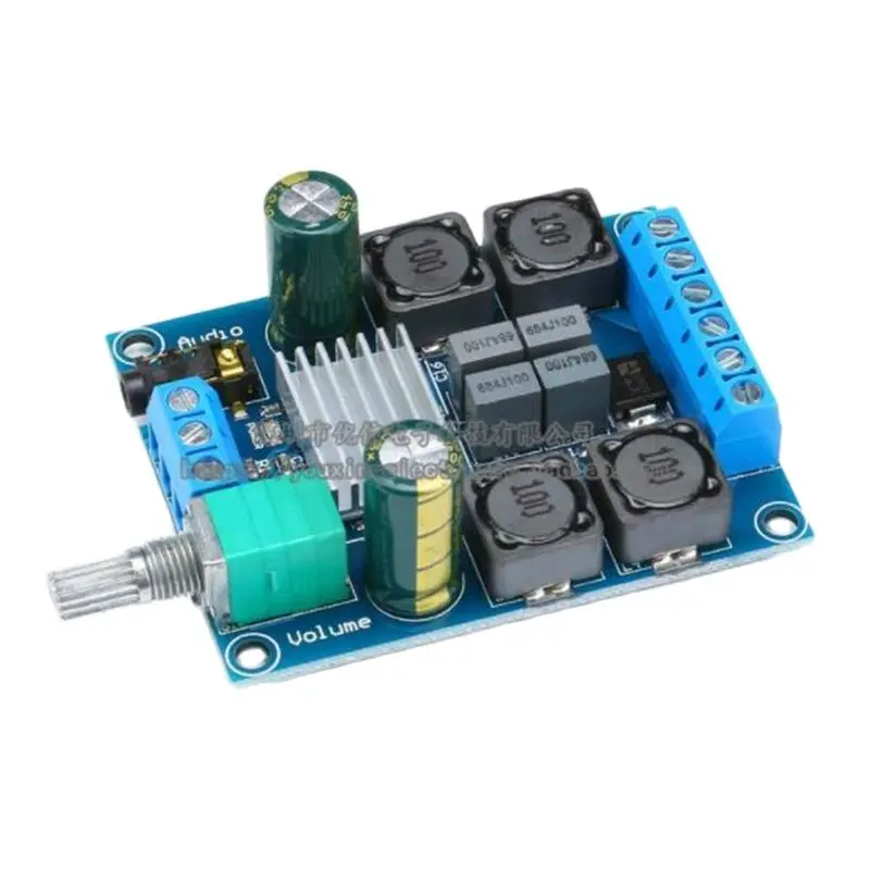 TAP3116D2高出力デジタルパワーアンプ,オーディオ,PC,小型,デュアルチャネル,2x50W