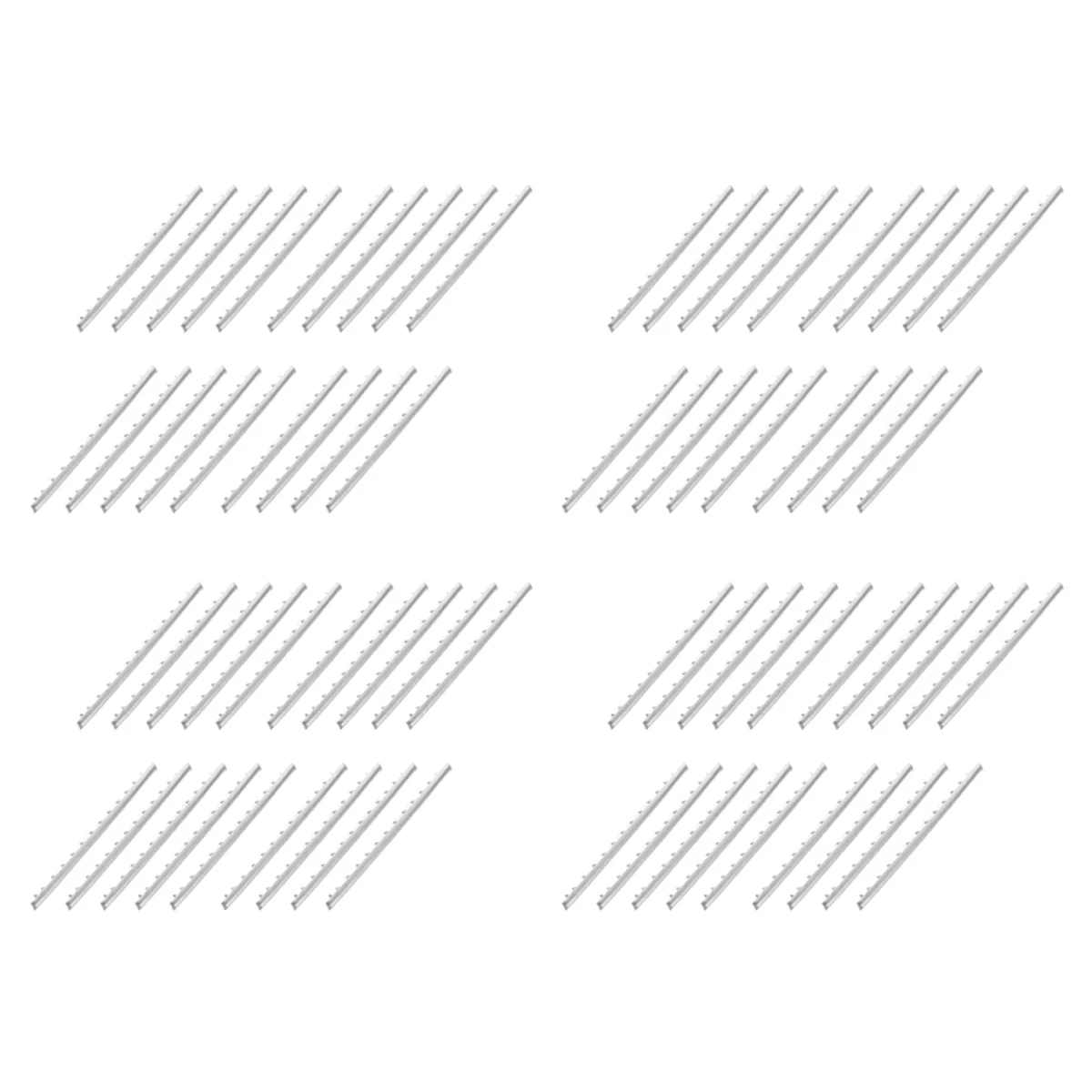 A71P 76 قطعة سلك الحنق النحاس Fretwire مجموعة 1.7 مللي متر للقيثارة 26 بوصة