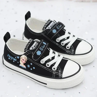 Disney girls frozen princess Mickey Mouse  Casual  shoes non-slip soft bottom sports  shoes  for girl gift