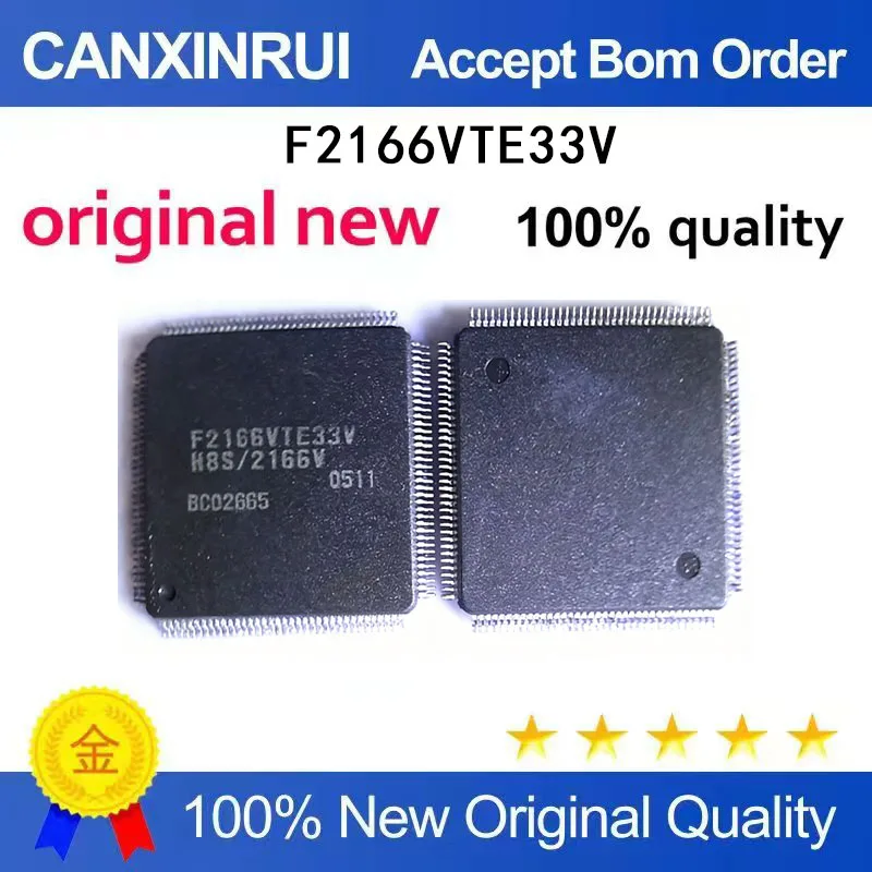 

(5-100 Pieces) New stock H8S/2166V F2166VTE33V QFP144