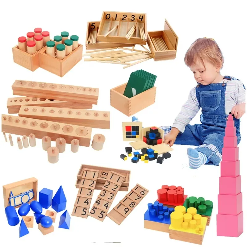 Kindergarten Daycare Preschool Supplies Montessori Classroom Set Kids Learning Materials Educational Teaching Aids For Children