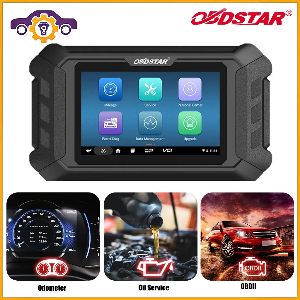 

OBDSTAR ODOMASTER ODO MASTER Full Cluster Calibration/OBDII Cover More Car Models with Multilanguages for ODO-Meter Adjustment