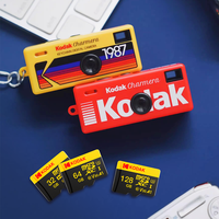 New KODAK Camera Special MicroSD Memory Card 32GB 64GB 128GB High Speed MicroSD TF Card for Charmera Camera Stable HD Storage