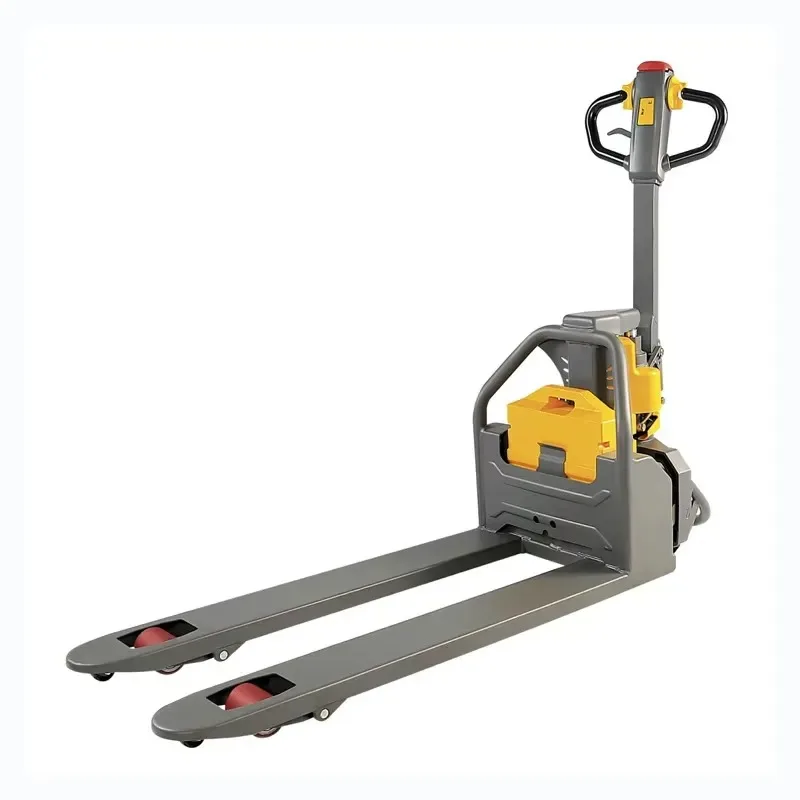 Battery Powered Hydraulic Electric Rough Terrain Forklift Electric Pallet Truck Manual Pallet Jack