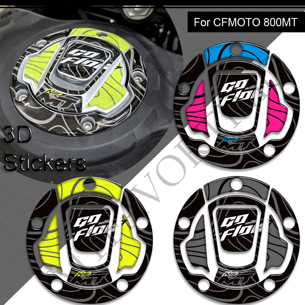 800MT สําหรับ CFMoto 800MT กีฬาสํารวจ Touring Adventure Protector ถัง Pad Grips ชุดเข่า Fairing Fender สติ๊กเกอร์สติ๊กเกอร์กาว