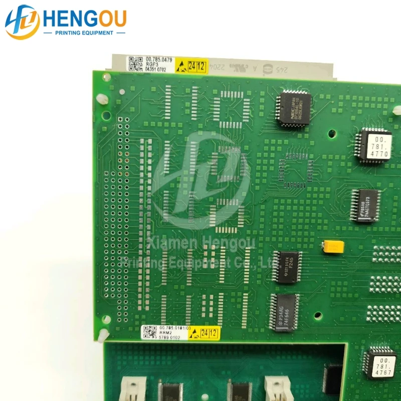 00.785.0479 00.781.5226 RGP5 Board for Hengou SM52 Machine Offset Printer Parts