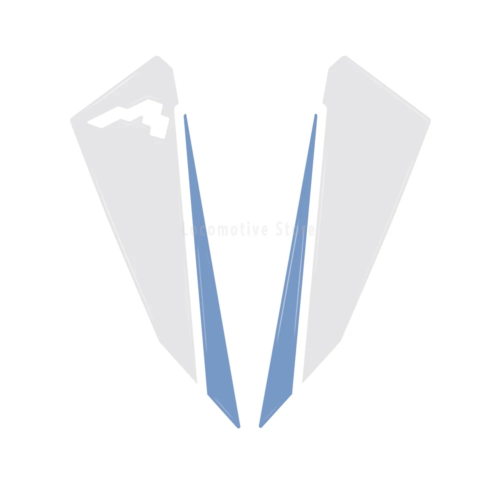 جديد Transalp XL750 ثلاثية الأبعاد راتنجات الايبوكسي مجموعة ملصقات لهوندا Transalp XL 750 TRANSALP 750 2023 حماية المصباح