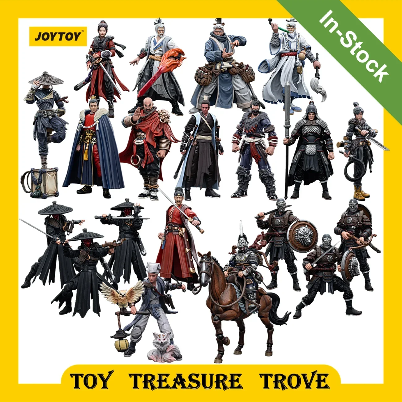 [IN STOCK] JOYTOY Dark Source Jiang Hu 1/18 Action Figures Ghost Gate Assassin Collection Figures