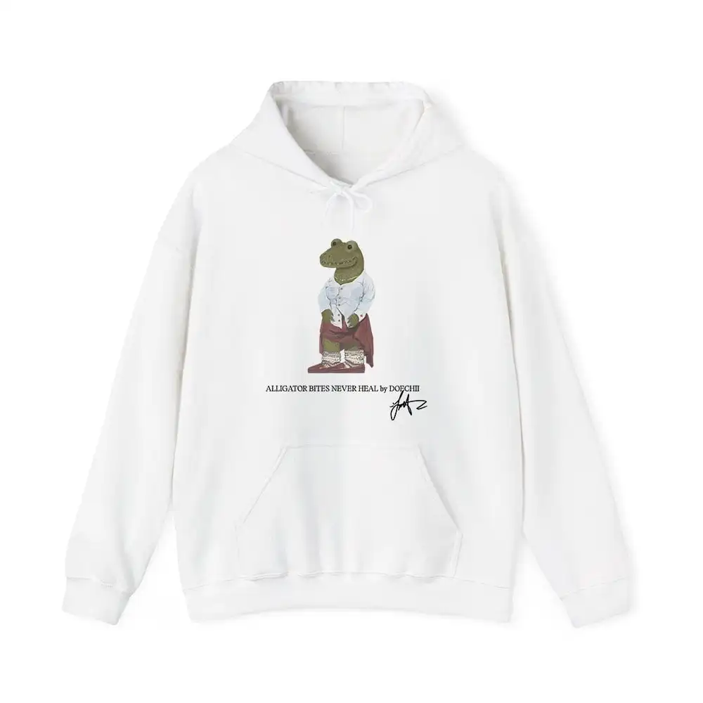 Doechii Merch Alligator Hoodie Printed Hoodies Fashion Men Women Rapper Long Sleeve Pullover