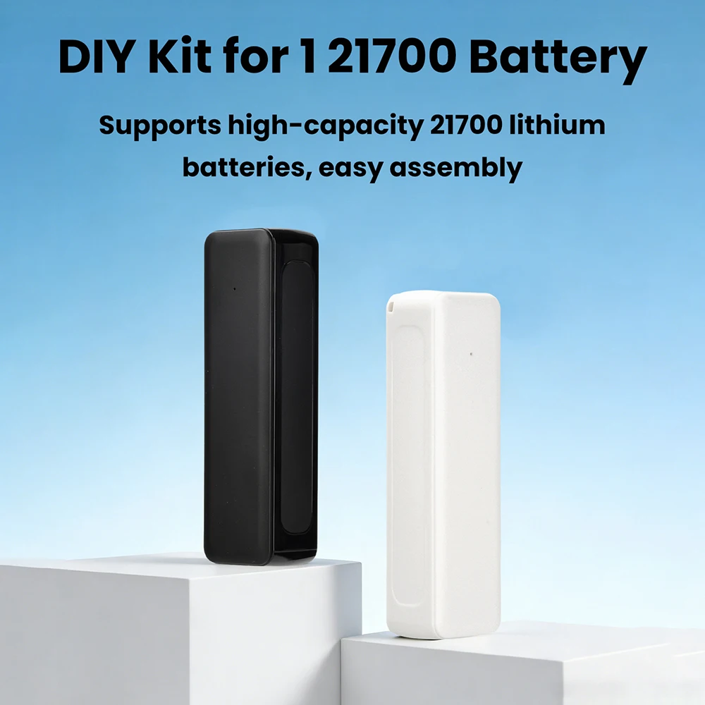 1 X 21700 Solderless Battery Case, Portable Type-C Power Bank DIY Shell, 5V 1A Mini Power Bank