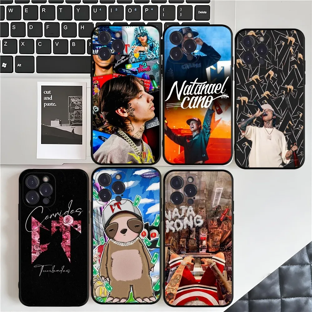 Чехол для телефона Natanael Cano Rapper CT для iPhone 15 14 11 12 13 Mini Pro XS Max Cover 6 7 8 Plus X XR SE 2020 Funda Shell