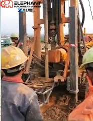 100m Air Water Dual Purpose Drilling Equipment For Fast Domestic Well Construction