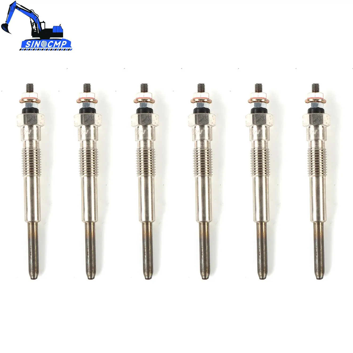 1HZ Glow Plugs Set 19850-64031 1985064031 For Toyota Landcruiser DJ80 HDJ81 1HD-T HZJ80 HZJ75 HZJ81 105 4.2L 12V