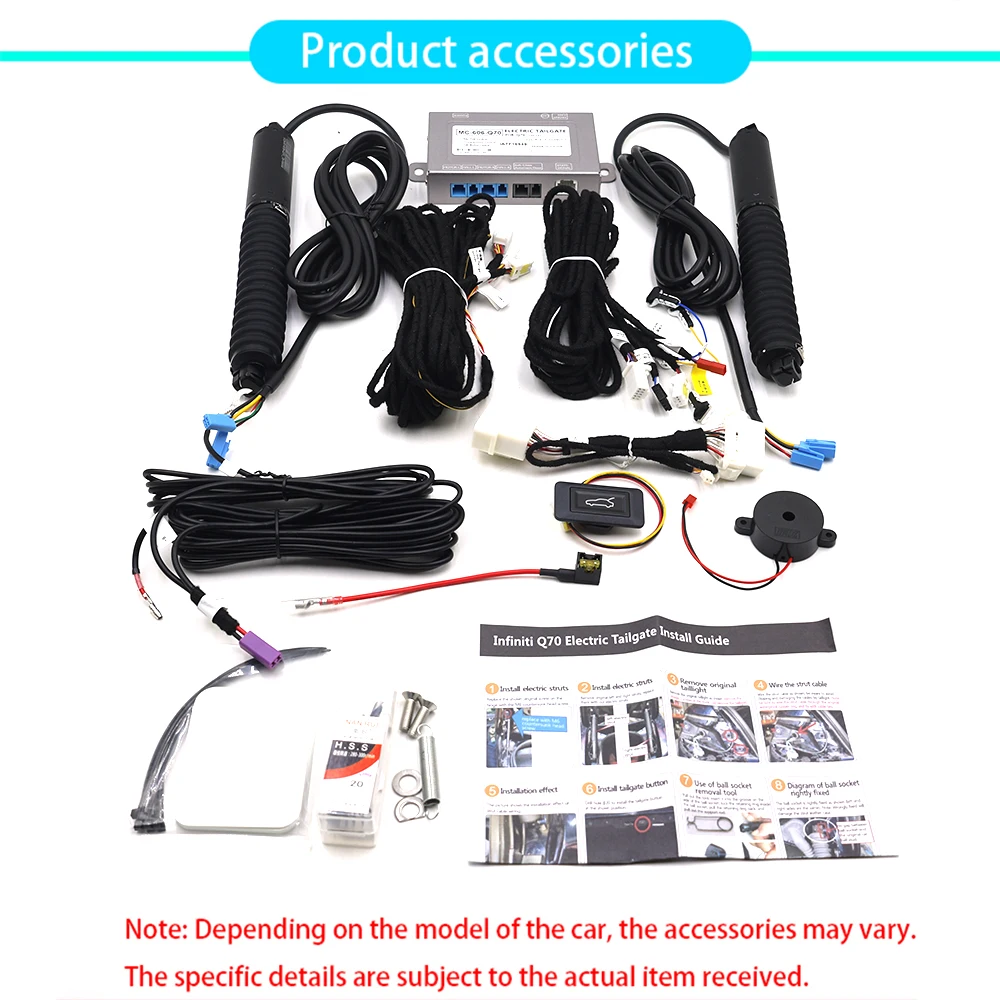 ZhuCamX طقم رفع تلقائي للباب الخلفي الكهربائي الذكي فتاحة التحكم عن بعد لـ GAC الطاقة الجديدة Aion S Plus 2019 ~ 2024 #6