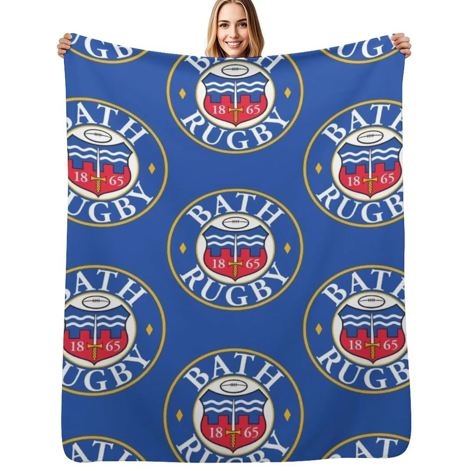 

Bath Team Throw Blanket for babies Luxury Thicken funny gift wednesday Blanket