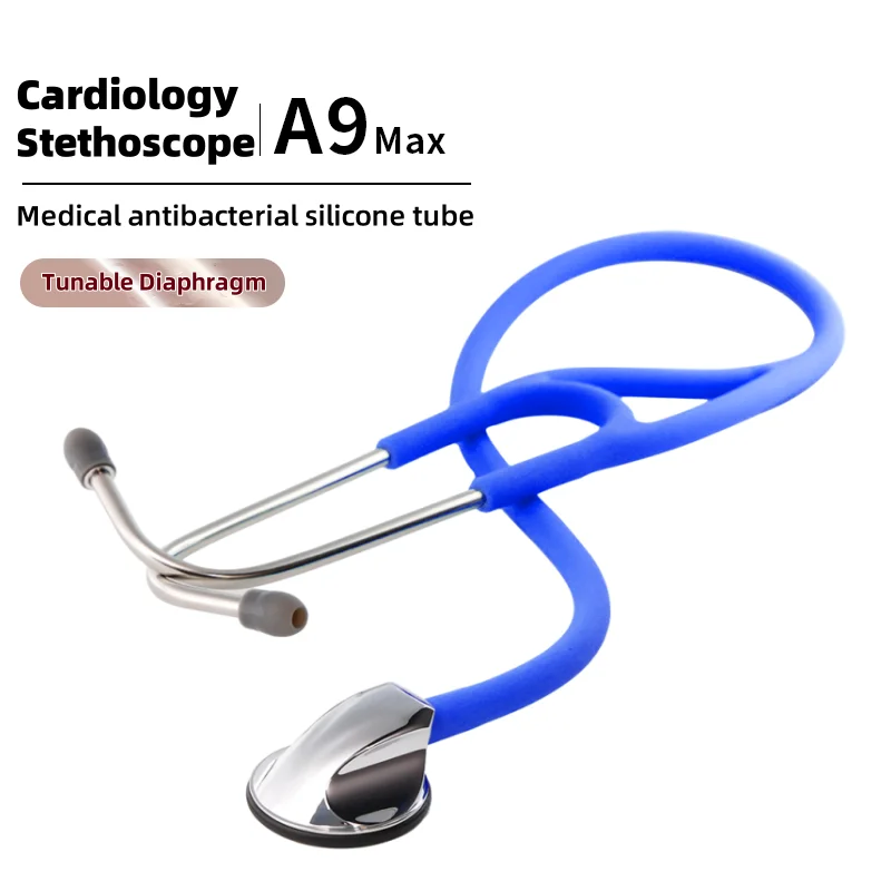 Carent Royal Blue Medical Professional Cardiology Stethoscope Diagnostic Stethoscope Master Cardiology Stethoscope For Nurse