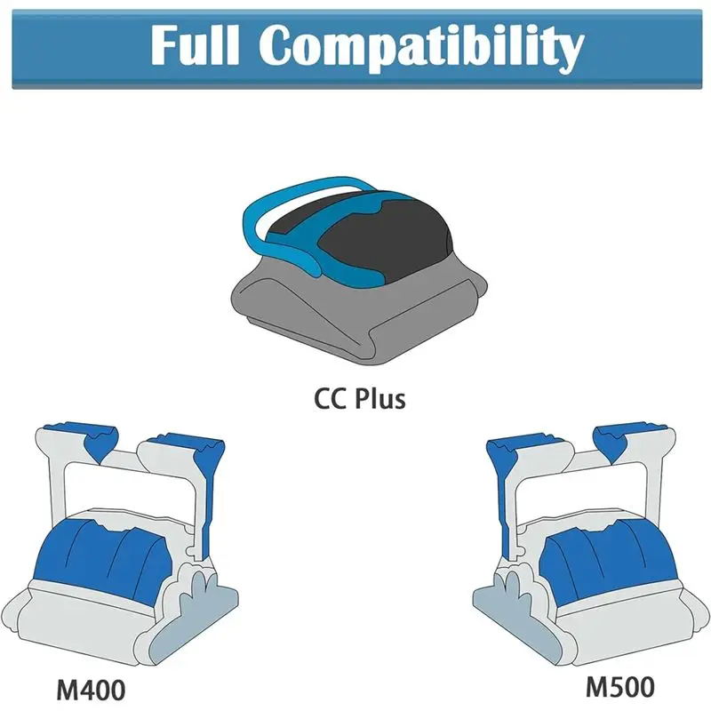 PZHI 6PCS 9991433-R4 Pool Cleaner Filters, Replacement for Dolphin M200 M400 M500 for Nautilus CC Plus, Fine Spring Filter